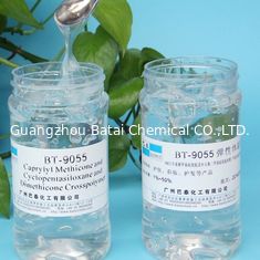Gel da mistura do elastómetro de silicone de Tranparent para fornecer o sentimento de seda como o material cosmético BT-9055